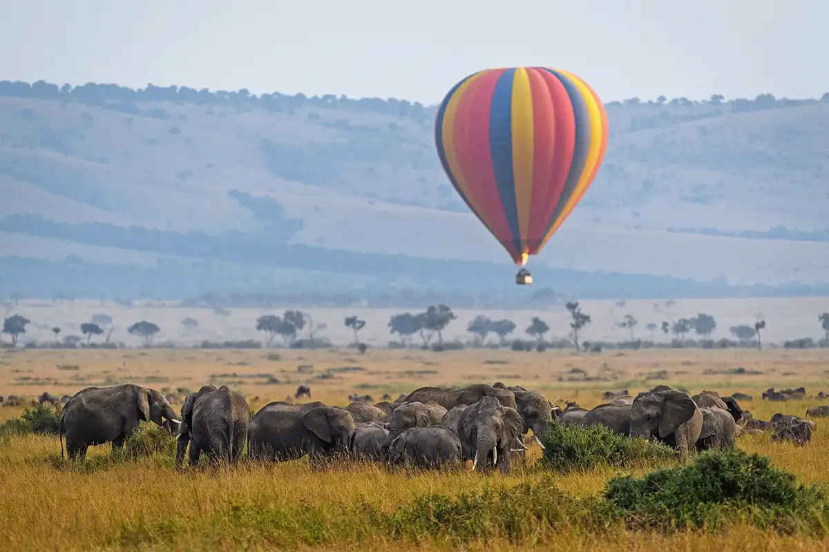 4 Days Hot Air Balloon Safari for Lovers