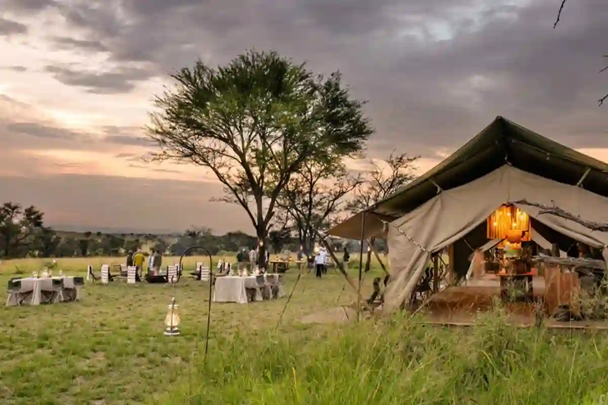 Mobile Migration Camp in Serengeti