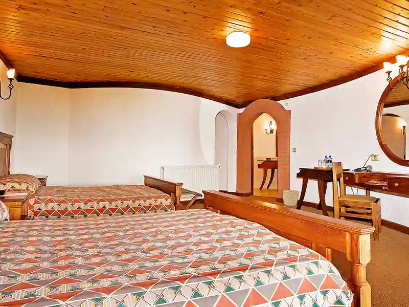 Ngorongoro Sopa Lodge with pool overlooking crater