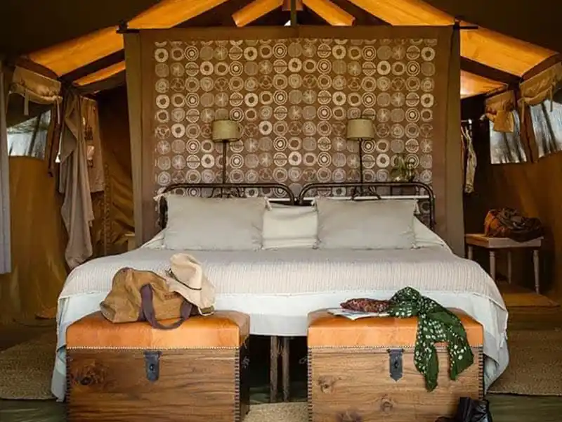 Nomad Tanzania Serengeti Safari Camp tents