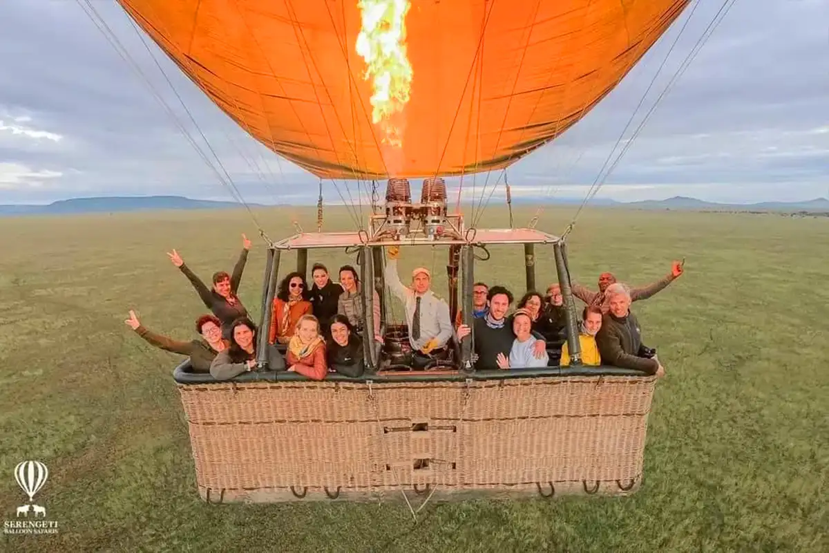 Hot-air Balloon Safari for Family